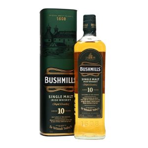 Bushmills 10 Year Old Single Malt Irish Whisky 70cl