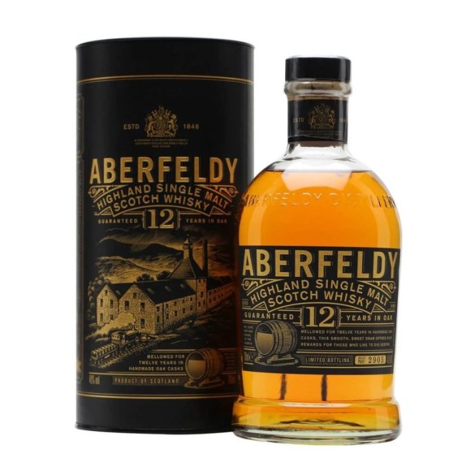 Aberfeldy 12 Year Old Highland Single Malt Scotch Whisky 70cl Aberfeldy 12 Year Old Highland Single Malt Scotch Whisky 70cl