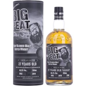 Big Peat 27 Years Old The Black Edition Islay Blended Malt Scotch Whisky 70cl