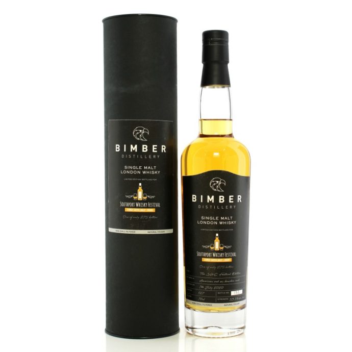 Bimber Southport Whisky Festival Limited Edition 2020 Release Single Malt London Whisky 70cl