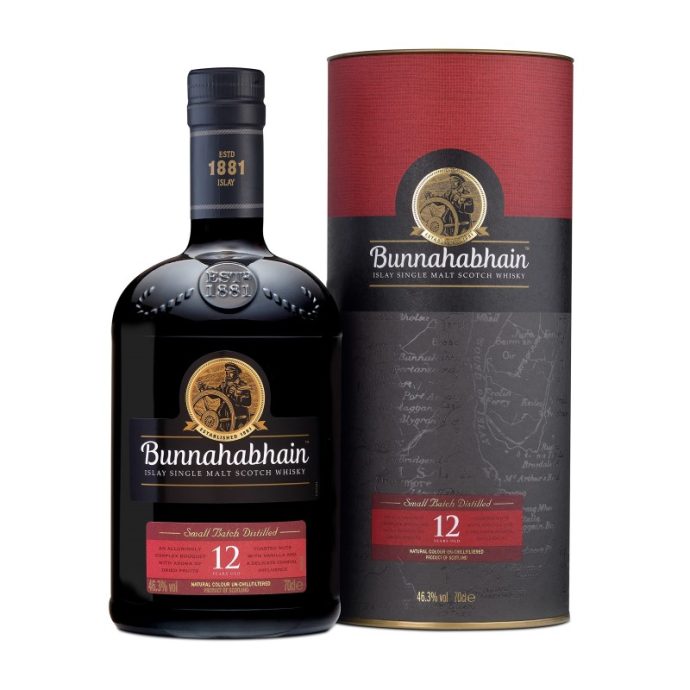 Bunnahabhain 12 Year Old Islay Single Malt Scotch Whisky 70cl