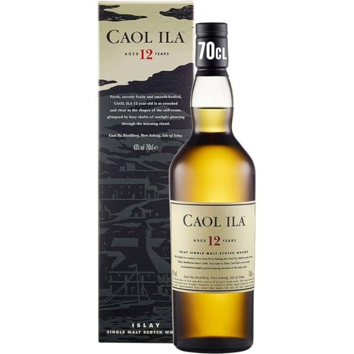 Caol Ila 12 Year Old Islay Single Malt Scotch Whisky 70cl