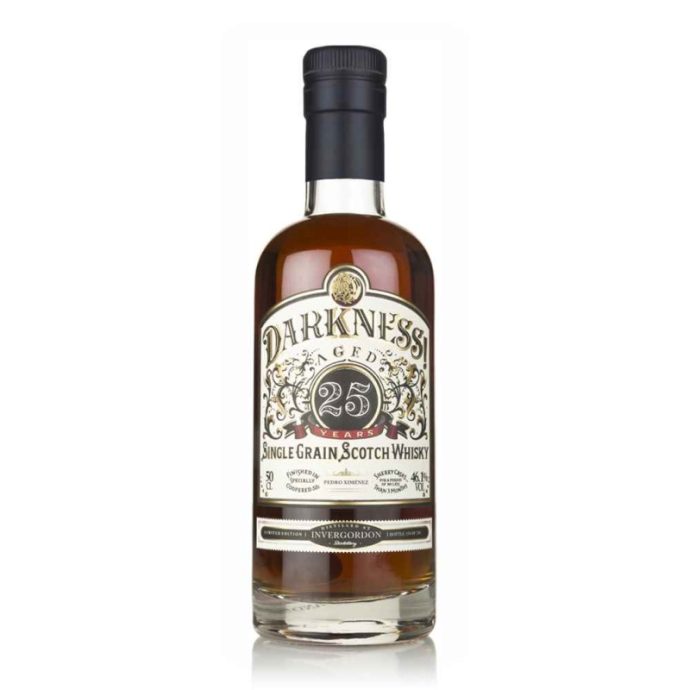Darkness! Invergordon 25 Year Old Pedro Ximénez Cask Finish Whisky 50cl