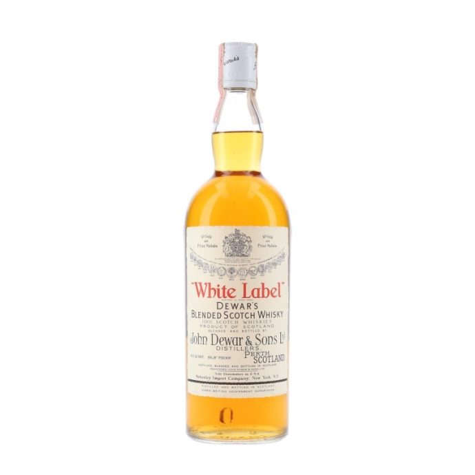 Dewar’s White Label Fine Scotch Whisky 1970’s Bottling 75.7cl