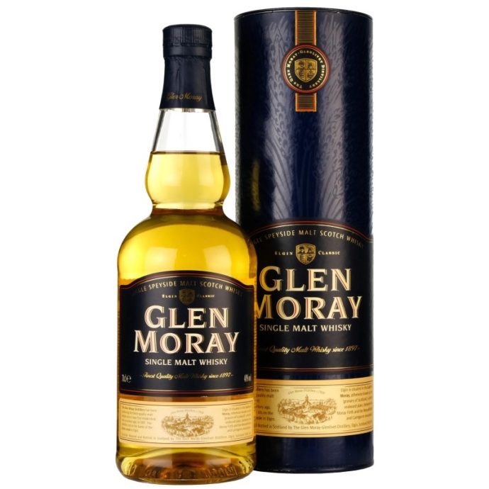 Glen Moray Elgin Classic Speyside Single Malt Scotch Whisky 2000’s Bottling 70cl