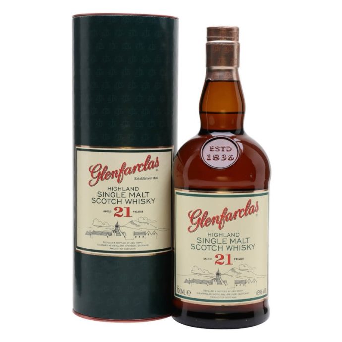 Glenfarclas 21 Year Old Highland Single Malt Scotch Whisky 70cl