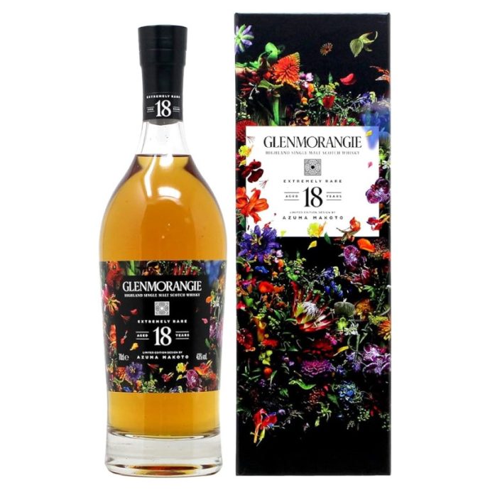 Glenmorangie 18 Year Old Extremely Rare Azuma Makoto Limited Edition Highland Single Malt Scotch Whisky 70cl