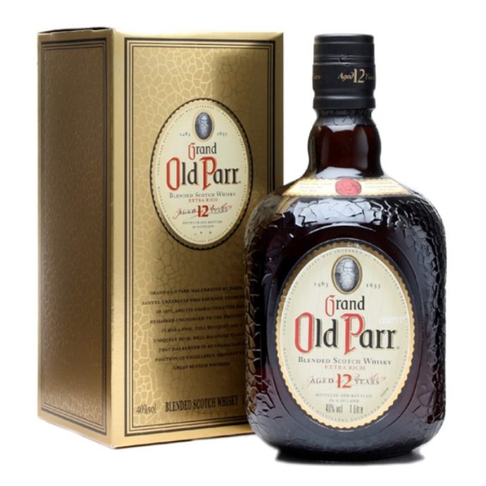 Grand Old Parr 12 Year Old Blended Scotch Whisky 1L