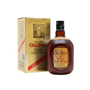 Grand Old Parr 12 Year Old De Luxe Scotch Whisky 1980’s Bottling 1L