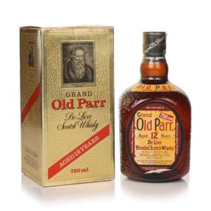 Grand Old Parr 12 Year Old De Luxe Scotch Whisky 1980’s Bottling 75cl