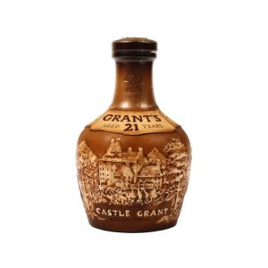 Grant’s Castle Grant 21 Year Old Blended Scotch Whisky 1980s Bottling 75cl