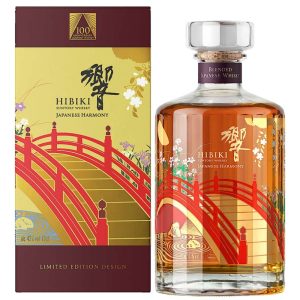 Hibiki Japanese Harmony 100th Anniversary Limited Edition Design Blended Japanese Whisky 70cl