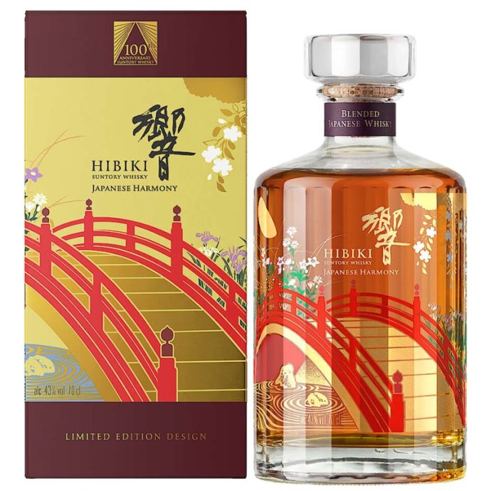 Hibiki Japanese Harmony 100th Anniversary Limited Edition Design Blended Japanese Whisky 70cl