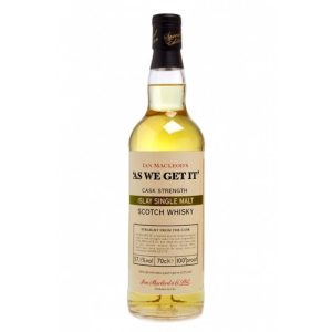 Ian Macleod’s ‘As We Get It’ Cask Strength Islay Single Malt Scotch Whisky 70cl