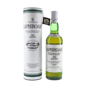 Laphroaig 10 Year Old Islay Single Malt Scotch Whisky 1990’s Bottling 70cl