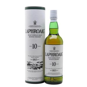 Laphroaig 10 Year Old Islay Single Malt Scotch Whisky 70cl