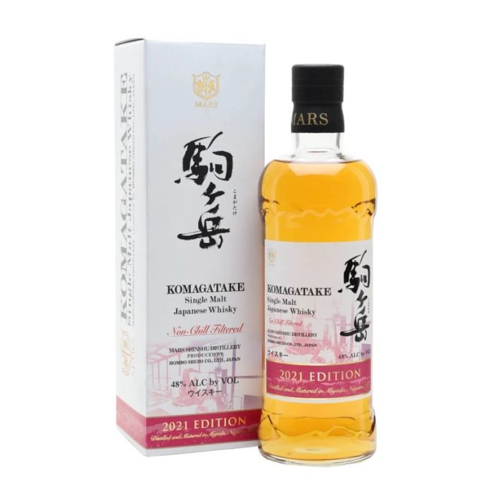 Mars Komagatake 2021 Edition Single Malt Japanese Whisky 70cl Mars Komagatake 2021 Edition Single Malt Japanese Whisky 70cl