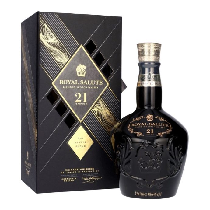 Royal Salute 21 Year Old The Peated Blend Blended Scotch Whisky 70cl