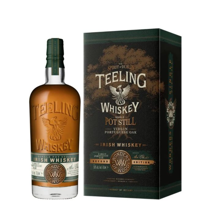 Teeling Virgin Portuguese Oak Wonders of Wood Second Edition Irish Whisky 70cl Teeling Virgin Portuguese Oak Wonders of Wood Second Edition Irish Whisky 70cl