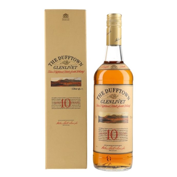 The Dufftown Glenlivet 10 Year Old Pure Highland Malt Scotch Whisky 75cl
