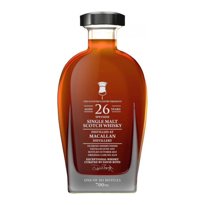 The Macallan 1993 26 Year Old Scottish Gantry Speyside Single Malt Scotch Whisky 70cl