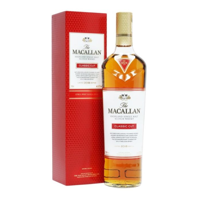 The Macallan Classic Cut 2018 Edition Highland Single Malt Scotch Whisky 75cl