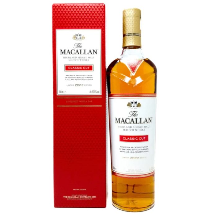 The Macallan Classic Cut 2022 Edition Highland Single Malt Scotch Whisky 70cl