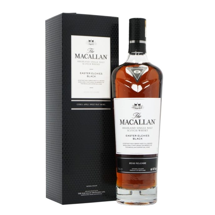 The Macallan Easter Elchies Black 2018 Release Highland Single Malt Scotch Whisky 70cl