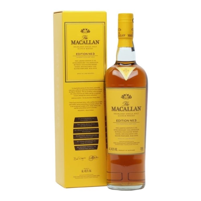 The Macallan Edition No. 3 Highland Single Malt Scotch Whisky 75cl