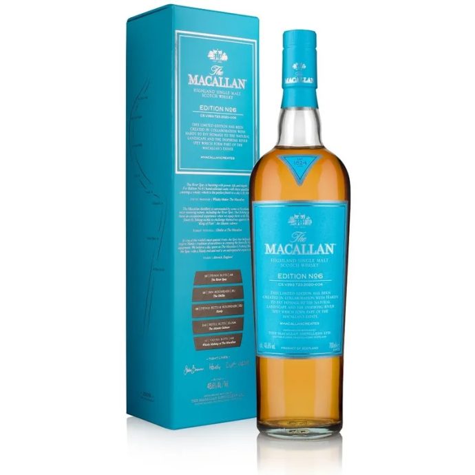 The Macallan Edition No. 6 Highland Single Malt Scotch Whisky 70cl