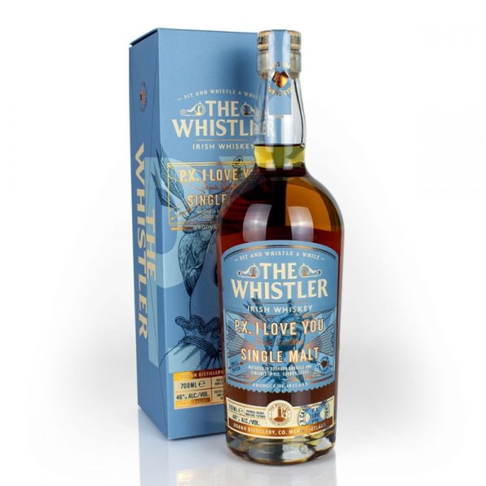The Whistler PX I Love You Single Malt Irish Whisky 70cl