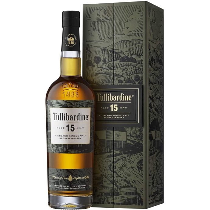 Tullibardine 15 Year Old Highland Single Malt Scotch Whisky 70cl Tullibardine 15 Year Old Highland Single Malt Scotch Whisky 70cl