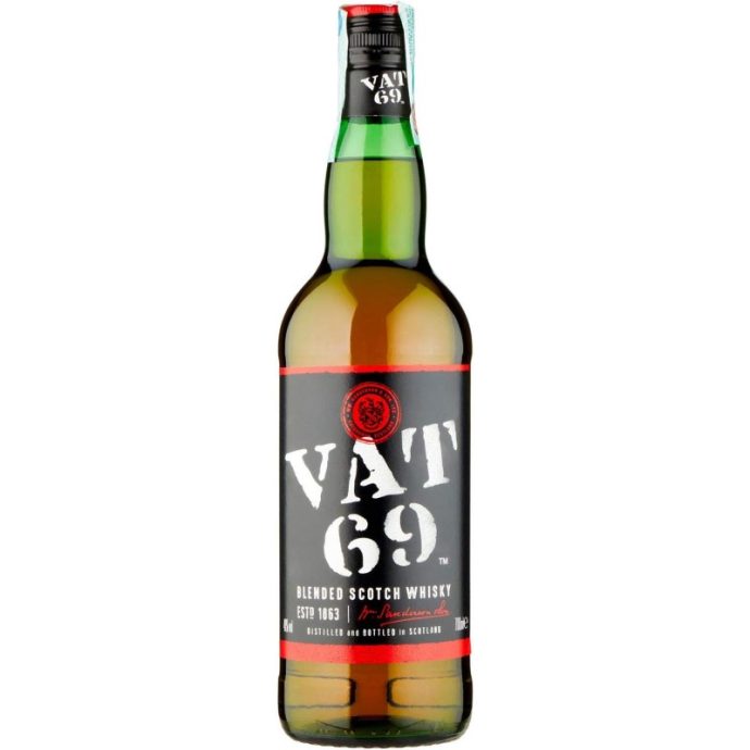 VAT 69 Blended Scotch Whisky 70cl