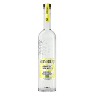Belvedere Organic Infusions Lemon and Basil vodka 70cl 40% ABV