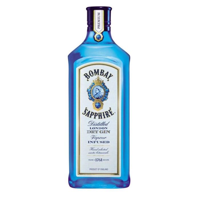 Bombay Sapphire Gin 70cl 40% ABV