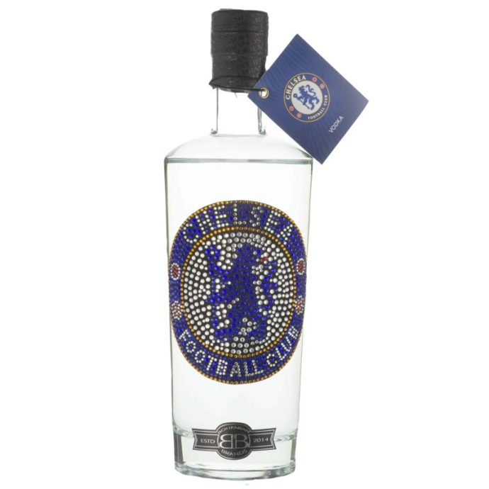 Crystal Edition Chelsea FC Premium Vodka 70cl 37.5% ABV Crystal Edition Chelsea FC Premium Vodka 70cl 37.5% ABV