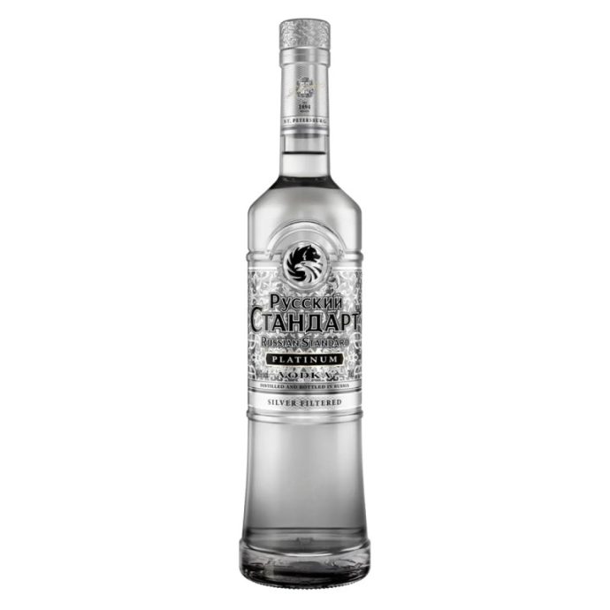 Russian Standard Platinum Vodka 70cl 40% ABV Russian Standard Platinum Vodka 70cl 40% ABV