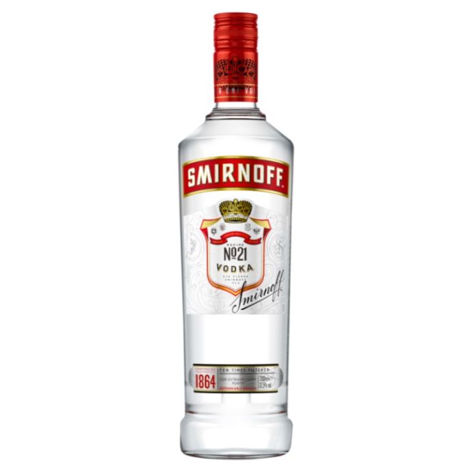 Smirnoff Red Label Vodka 70cl 37.5% ABV