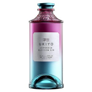 Ukiyo Japanese Blossom Gin 70cl 40% ABV