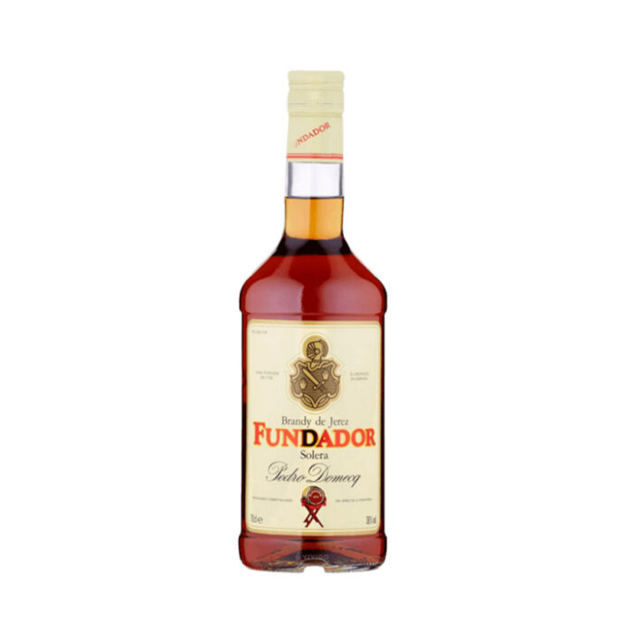 Pedro Domecq Fundador Brandy 1980s Bottling 75cl 37.5% ABV
