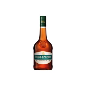 Three Barrels Rare Old VSOP French Brandy 70cl 38% ABV