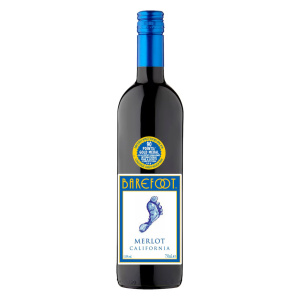 Barefoot Merlot Red Wine 75cl 13.5% ABV