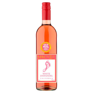 Barefoot White Zinfandel Rose Wine 75cl 8.5% ABV