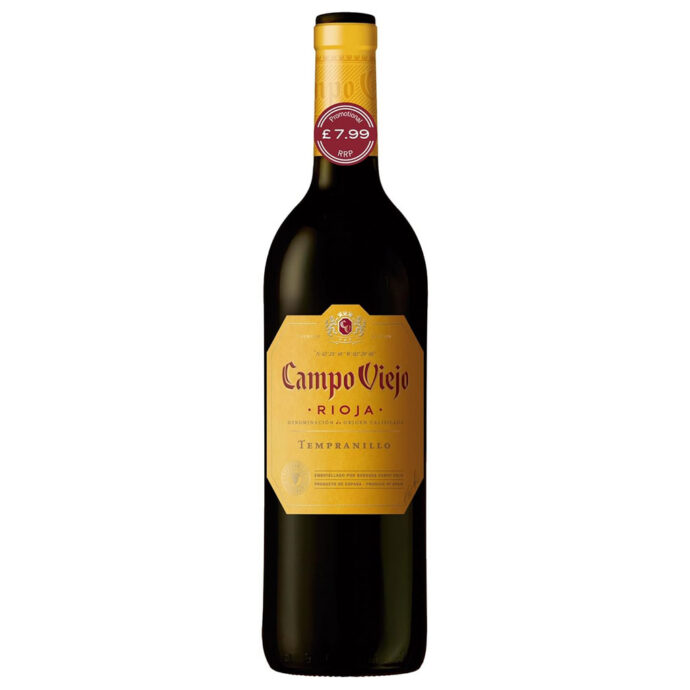 Campo Viejo Rioja Tempranillo Red Wine 75cl 13.5% ABV