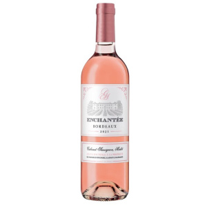 Enchantee Bordeaux Cabernet Sauvignon Merlot Rose Wine 75cl 12.5% ABV
