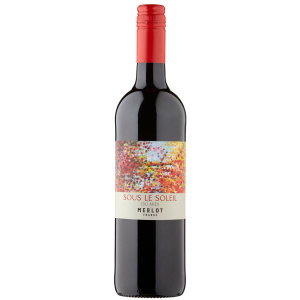 Sous le Soleil du Midi Merlot Red Wine 75cl 13.5% ABV