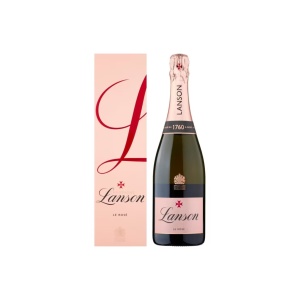 Lanson Le Rosé Brut Champagne 75cl 12.5% ABV