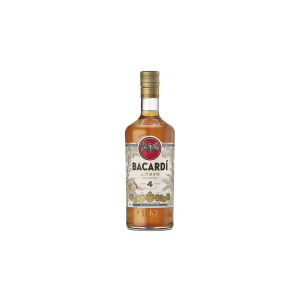 Bacardi 4 Year Old Añejo Cuatro Gold Rum 70cl 40% ABV