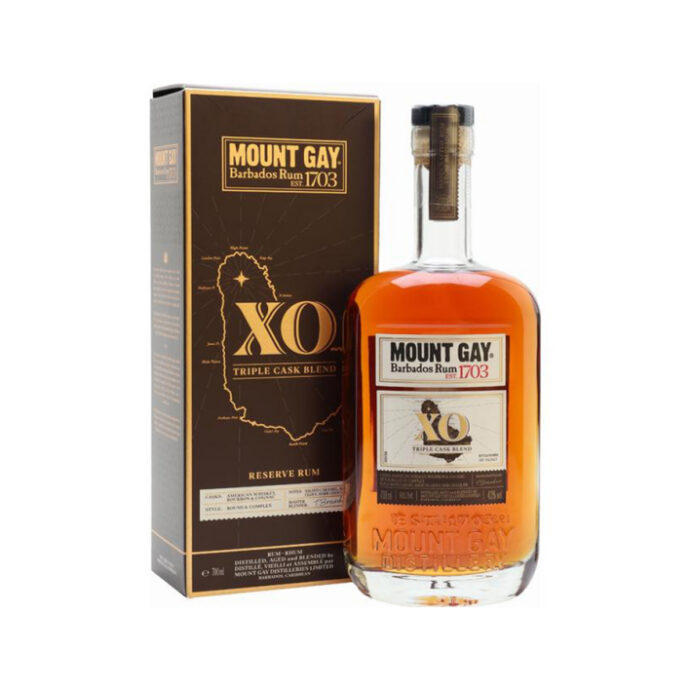 Mount Gay XO Triple Cask Blend Rum 70cl 43% ABV