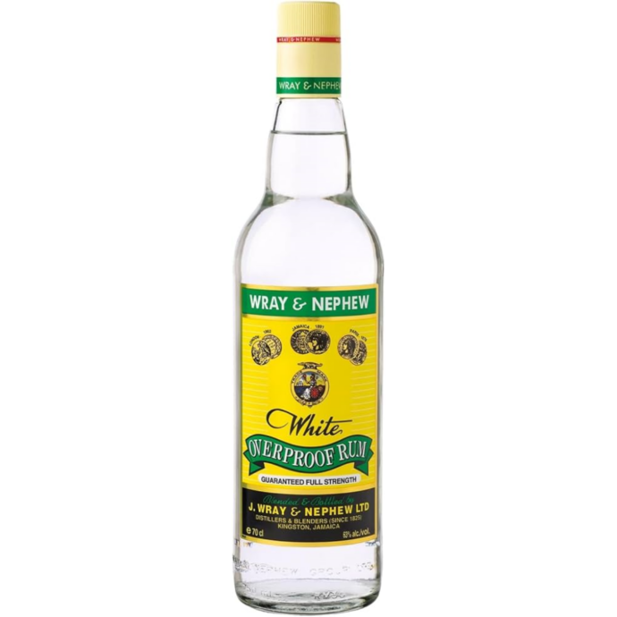Wray & Nephew White Overproof Rum 70cl 63% ABV